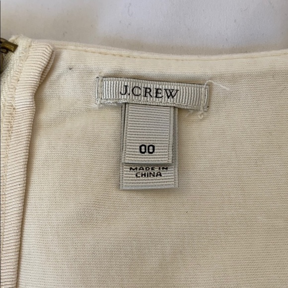 J.crew Sz00 Colorblock Ponte Fit Navy/Blue &Cream. - Picture 5 of 7